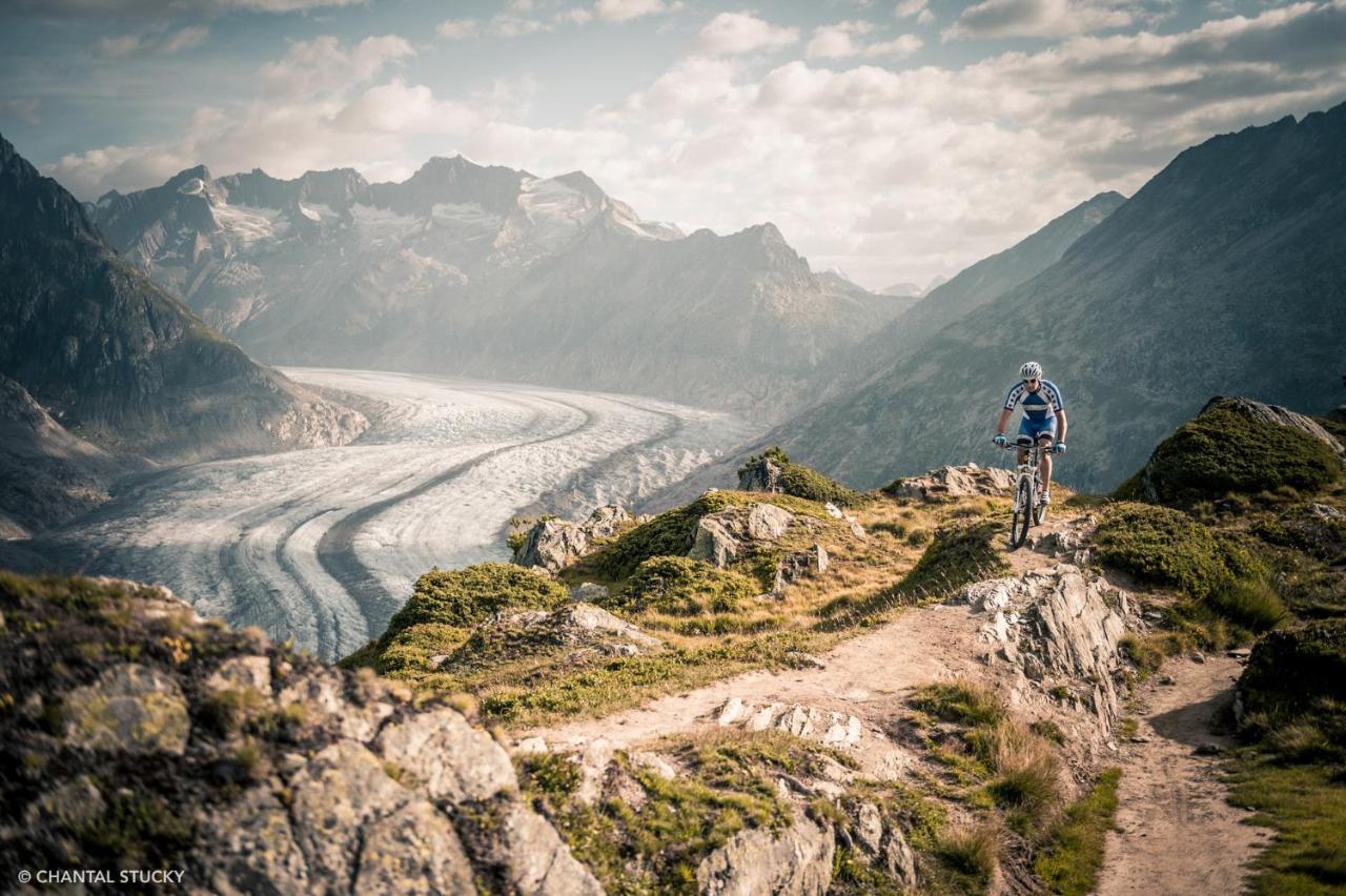 Sport Resort Fiesch, Garni Goneri Buitenkant foto